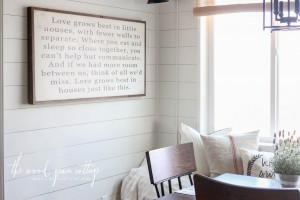 New Breakfast Nook Sign by The Wood Grain Cottage