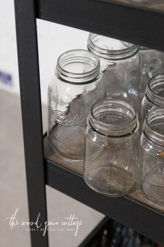 DIY Basement Shelving - The Wood Grain Cottage