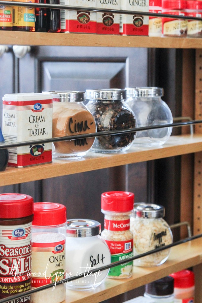 How I Organize My Spices by The Wood Grain Cottage