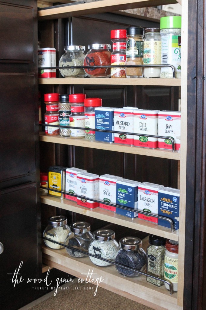 How I Organize My Spices by The Wood Grain Cottage