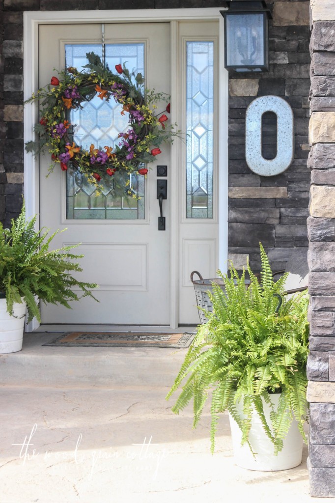 Summer Front Porch by The Wood Grain Cottage