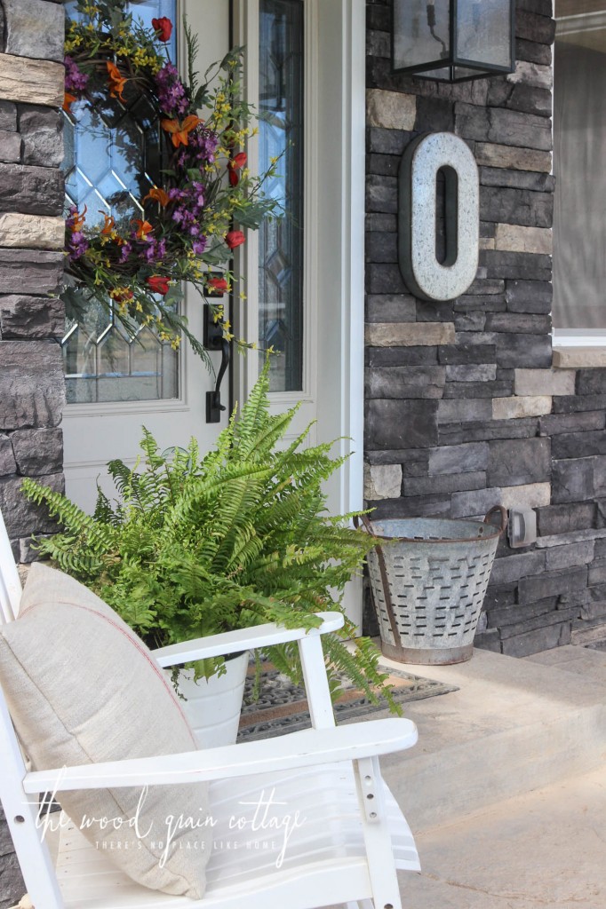 Summer Front Porch by The Wood Grain Cottage