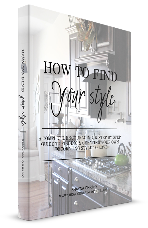 How To Find Your Style by Shayna Orrino of The Wood Grain Cottage
