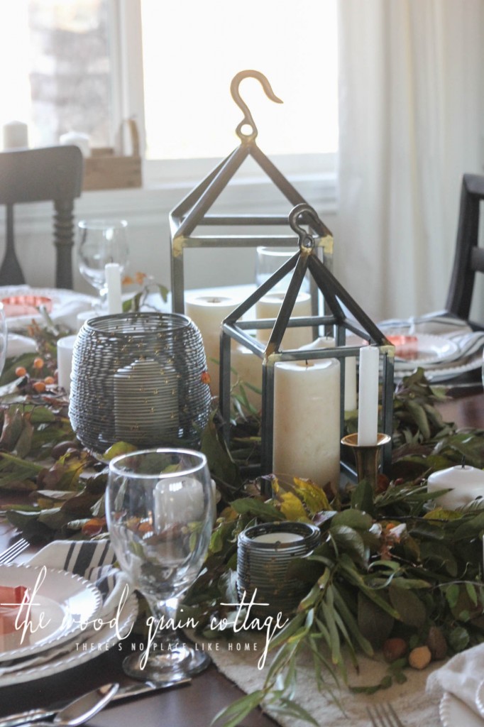 Our Fall Table by The Wood Grain Cottage