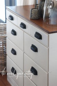 Updated Dresser Hardware by The Wood Grain Cottage