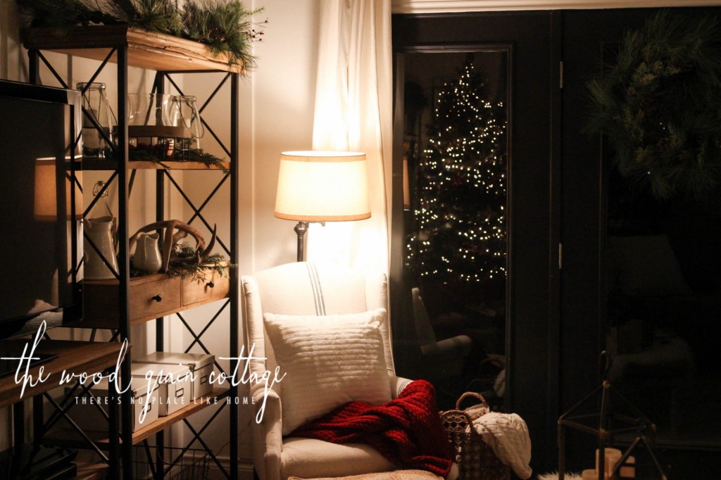 Christmas Home Night Tour by The Wood Grain Cottage