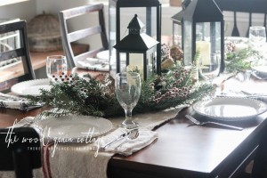 Our Christmas Table by The Wood Grain Cottage