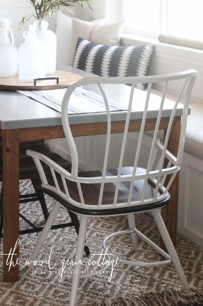 Breakfast Nook Chairs by The Wood Grain Cottage