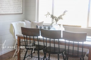 Breakfast Nook Chairs by The Wood Grain Cottage