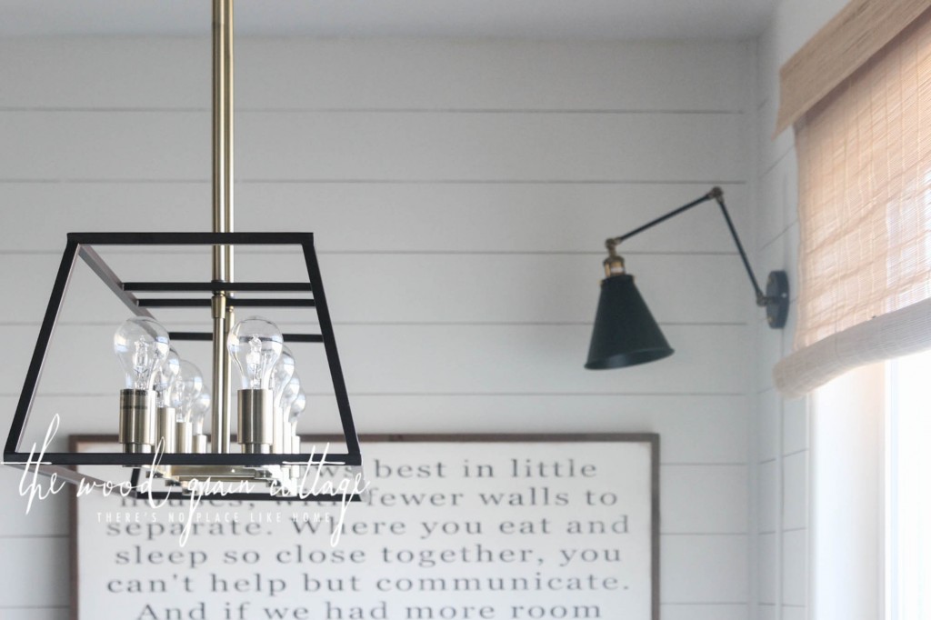 New Breakfast Nook Light by The Wood Grain Cottage