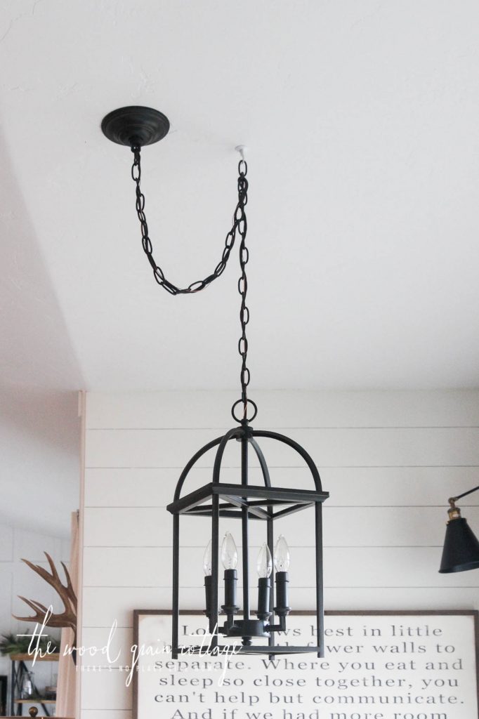 New Breakfast Nook Light by The Wood Grain Cottage