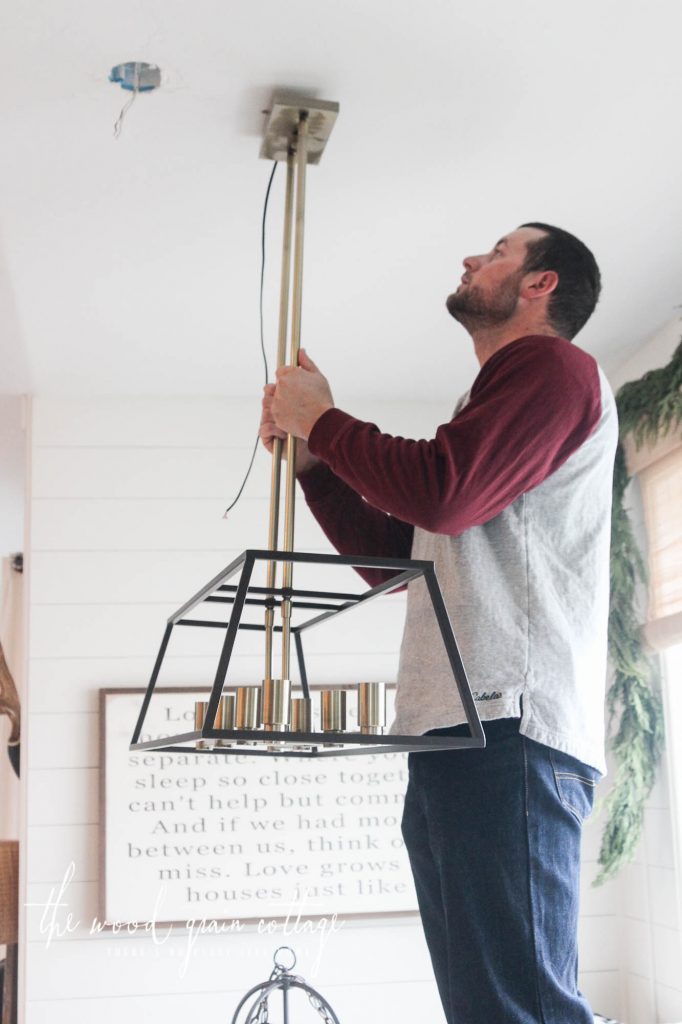 New Breakfast Nook Light by The Wood Grain Cottage