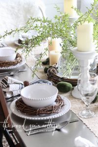Setting The Table For Easter by The Wood Grain Cottage