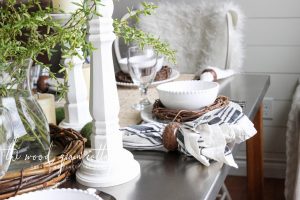 Setting The Table For Easter by The Wood Grain Cottage