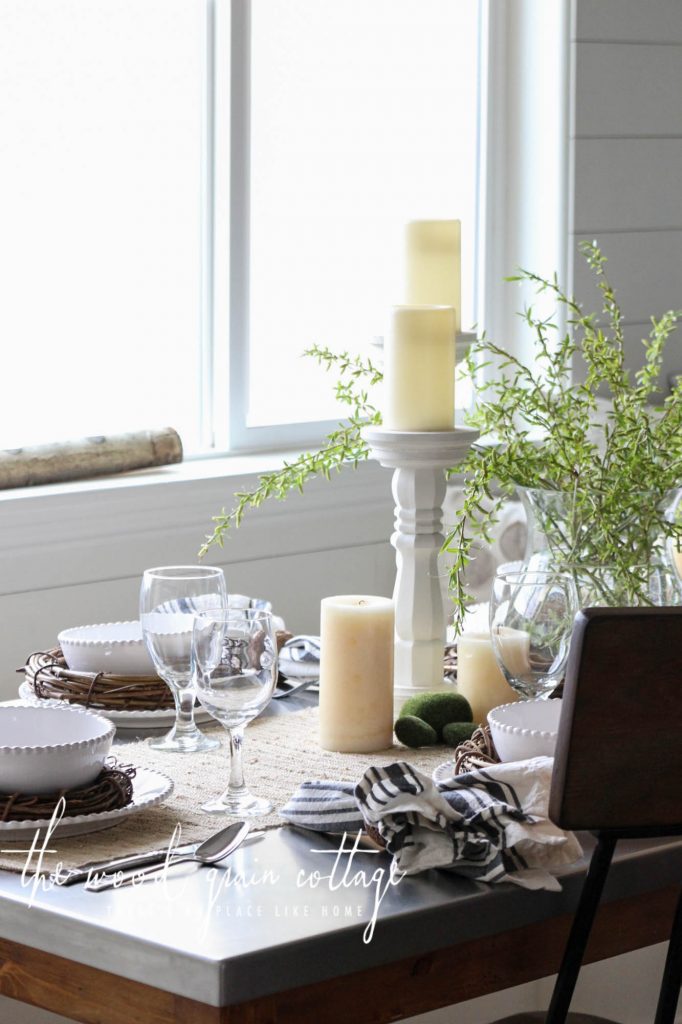 Setting The Table For Easter by The Wood Grain Cottage