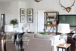 A Big Living Room Refresh by The Wood Grain Cottage