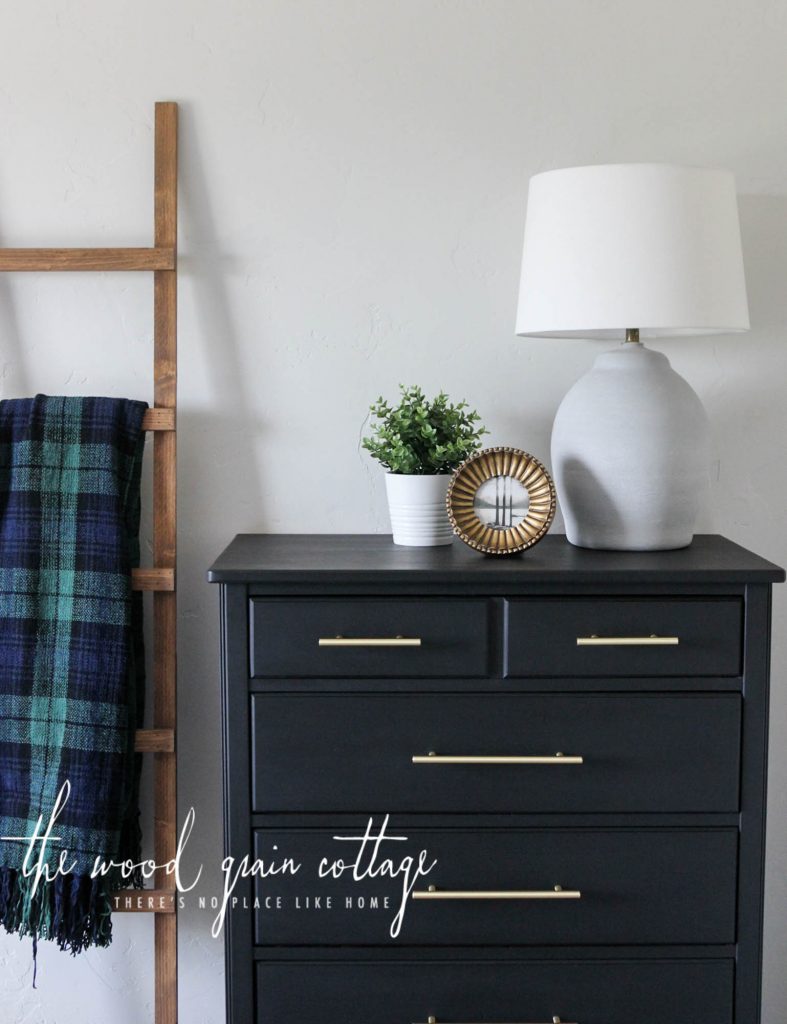 Guest Bedroom Dresser Makeover by The Wood Grain Cottage