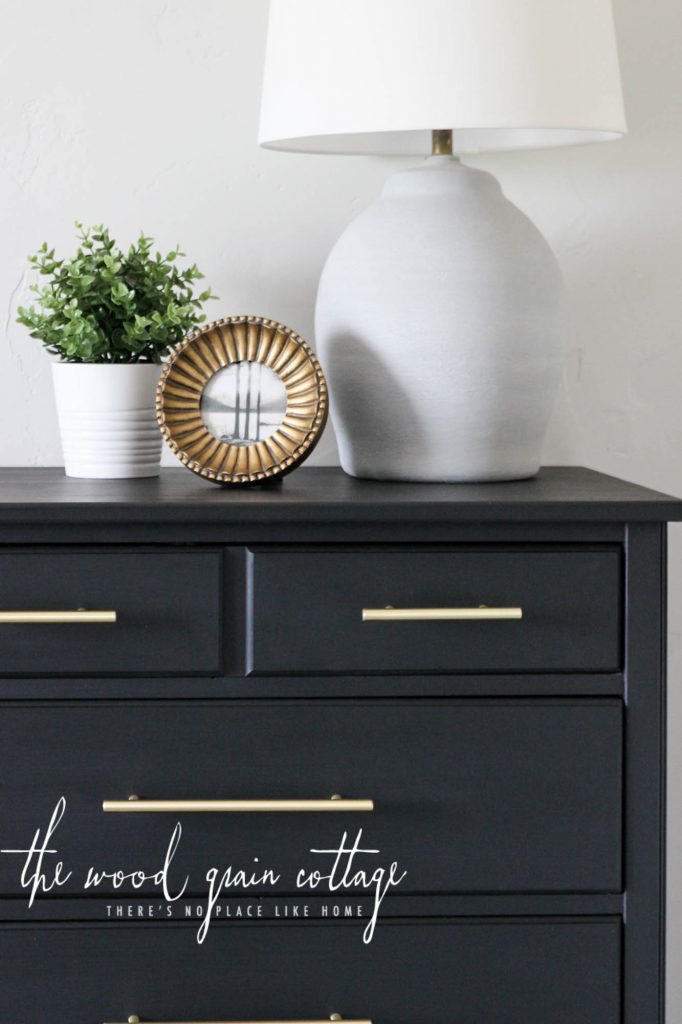 Guest Bedroom Dresser Makeover by The Wood Grain Cottage