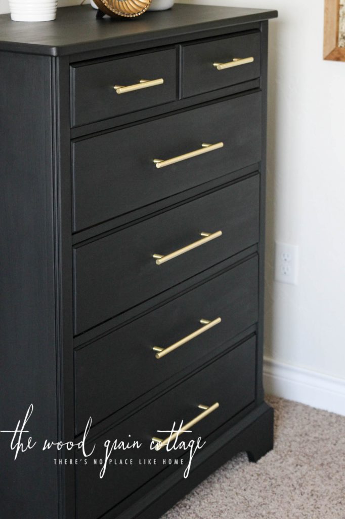 Guest Bedroom Dresser Makeover by The Wood Grain Cottage