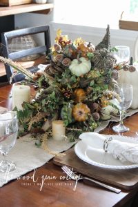 Fall Table by The Wood Grain Cottage