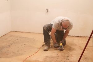 Replacing The Kitchen Subflooring by the Wood Grain Cottage