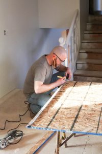 Replacing The Kitchen Subflooring by the Wood Grain Cottage