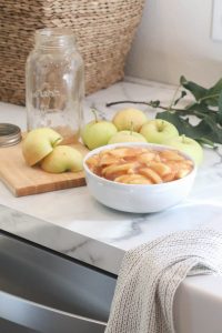 Canned Apple Pie Recipe by The Wood Grain Cottage