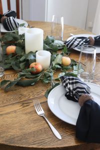 A Simple Fall Table Setting by The Wood Grain Cottage