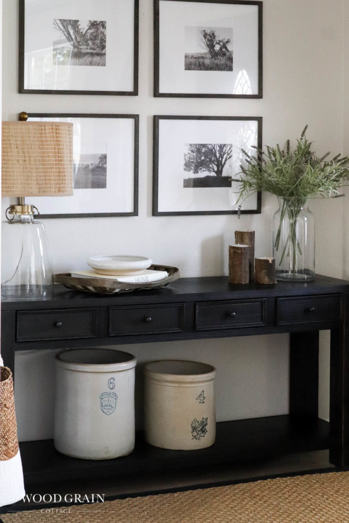 Entryway Updates - The Wood Grain Cottage