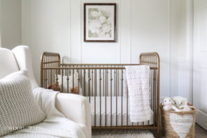 A picture of Ania's Nursery Reveal.