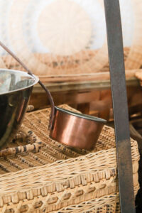 A picture of my new copper ladle.
